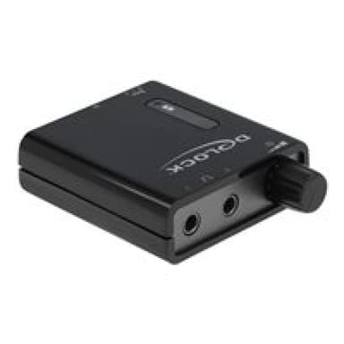DELOCK Tragbarer Stereo Kopfhörer-Verstärker mit z