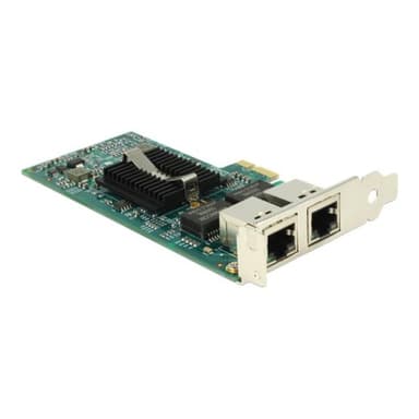DELOCK PCI Express Card > 2 x Gigabit LAN - Netzwerkadapter - PCIe 2.0 Low-Profile - Gigabit Etherne