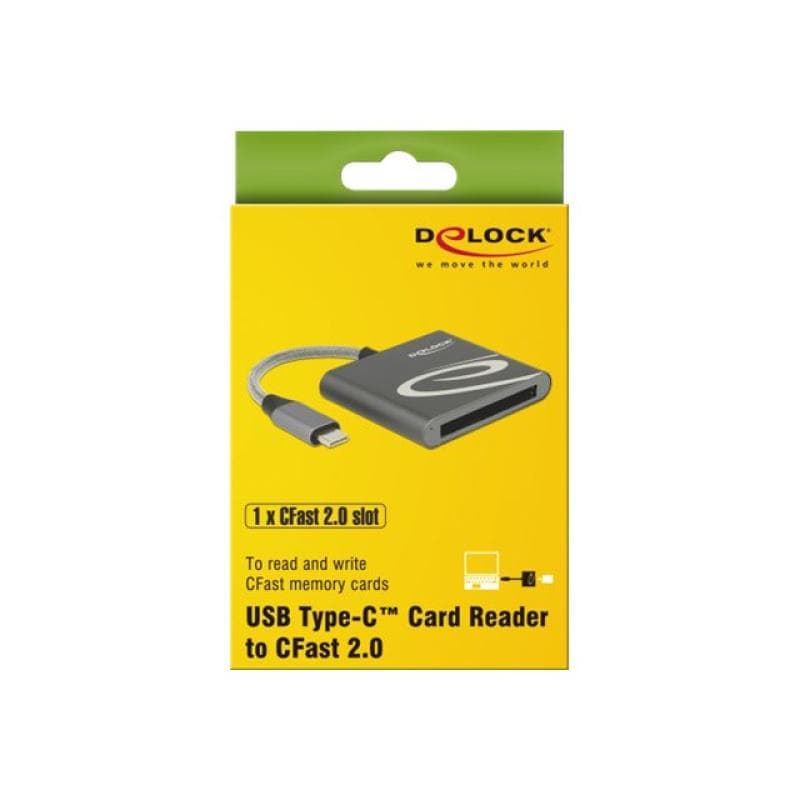 Card Reader USB Type-C″ > CFast Delock