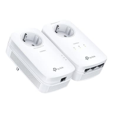 TP-LINK AV1300 - Gigabit Passthrough Powerline Starter Kit - Bridge - GigE, HomePlug AV (HPAV)