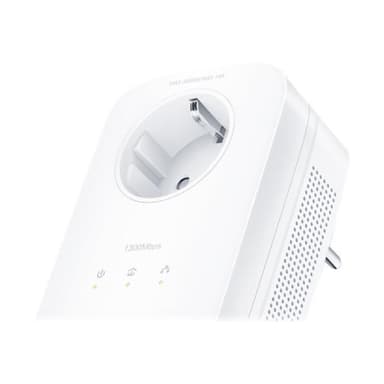 TP-LINK AV1300 - Gigabit Passthrough Powerline Starter Kit - Bridge - GigE, HomePlug AV (HPAV)