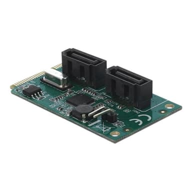 DELOCK Mini PCIe Konverter zu 2 x SATA mit RAID (95264)