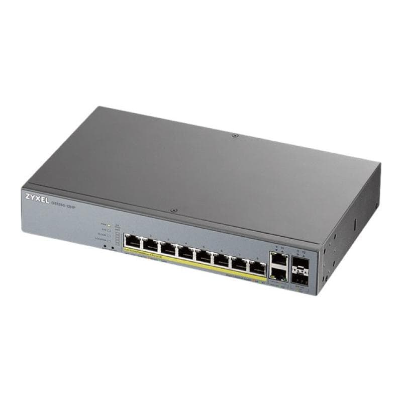 ZYXEL Switch 12x GS1350-12HP  PoE long range 130W