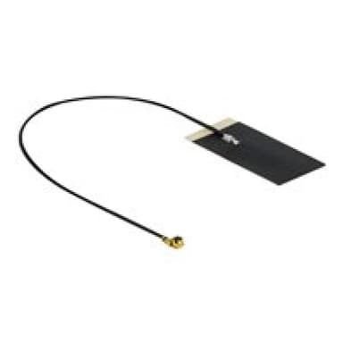 DELOCK WLAN 802.11 ac/ax/a/h/b/g/n Antenne MHF I Stecker 2,7 - 3.0 dBi 1.13 15 cm FPC intern