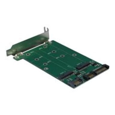 INTERTECH Inter-Tech KT005B | Trägerrahmen (Direkt) für 2 mSATA Festp.