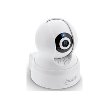 INLINE SmartHome Kamera innen, HD, Bewegungserkennung, Schwenk-/Neigbar
