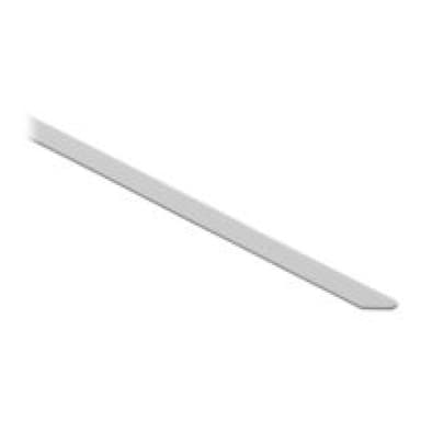 DELOCK Edelstahlkabelbinder L 300 x B 4,6 mm weiß 10 Stück