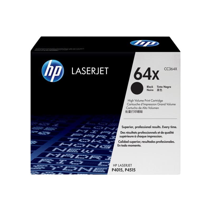 HP 64X Schwarz LaserJet Tonerpatrone (CC364X)