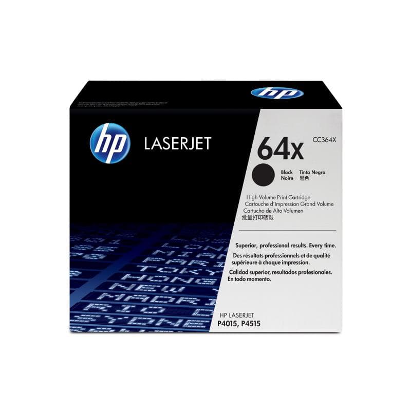 HP 64X Schwarz LaserJet Tonerpatrone (CC364X)