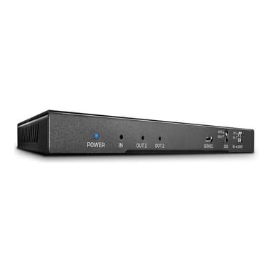 LINDY 2 Port HDMI 2.0 18G Splitter mit Audio