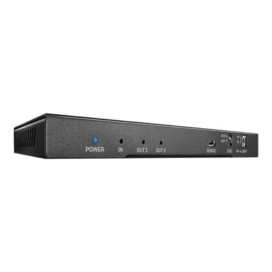 LINDY 2 Port HDMI 2.0 18G Splitter mit Audio