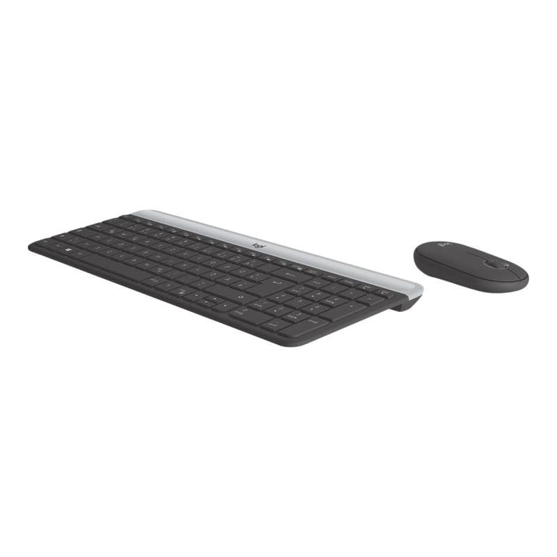 LOGITECH MK470 Slim Combo - kabelloses Tastatur-Maus-Set schwarz