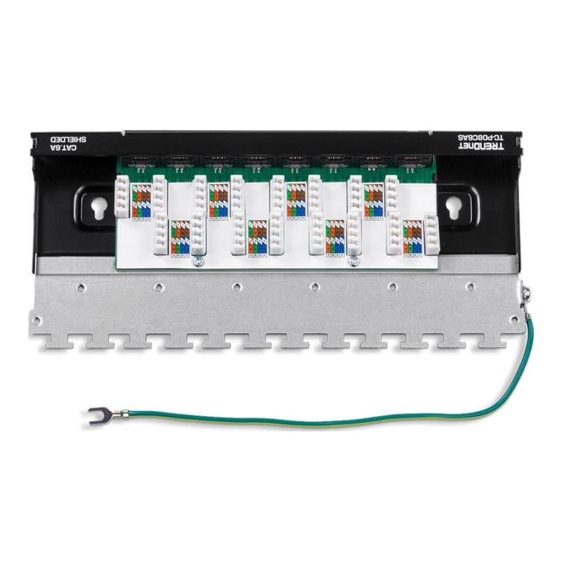TRENDNET Patchpanel 8-Port Cat6A ngeschirmt (10″ wide)