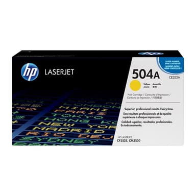 HP 504A Gelb LaserJet Tonerpatrone (CE252A)