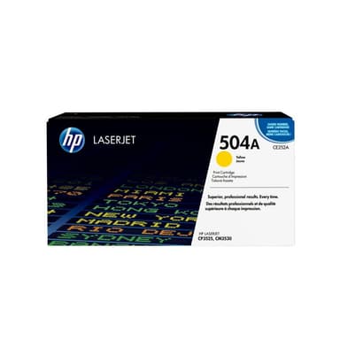 HP 504A Gelb LaserJet Tonerpatrone (CE252A)