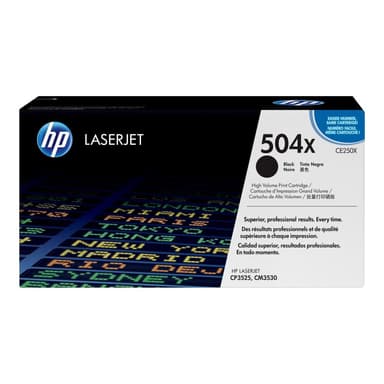 HP 504X Schwarz LaserJet Tonerpatrone (CE250X)