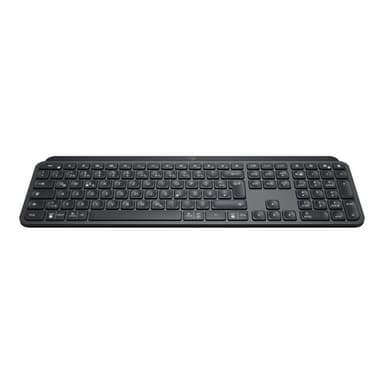LOGITECH MX Keys Advanced Illuminated Kabellose Tastatur Graphite