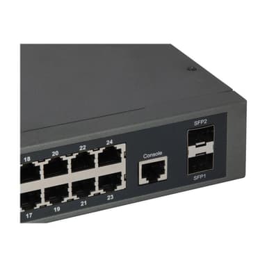 LEVEL ONE LevelOne Switch 24x GE GEP-2651      2xGSFP     370W 24xPoE+
