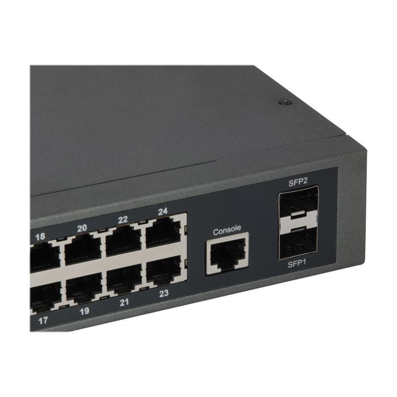 LEVEL ONE LevelOne Switch 24x GE GEP-2651      2xGSFP     370W 24xPoE+