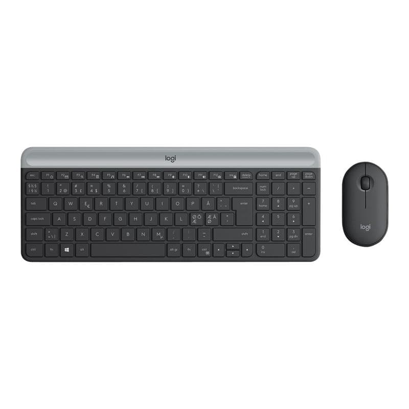 LOGITECH Slim Wireless Combo MK470 GRAPH
