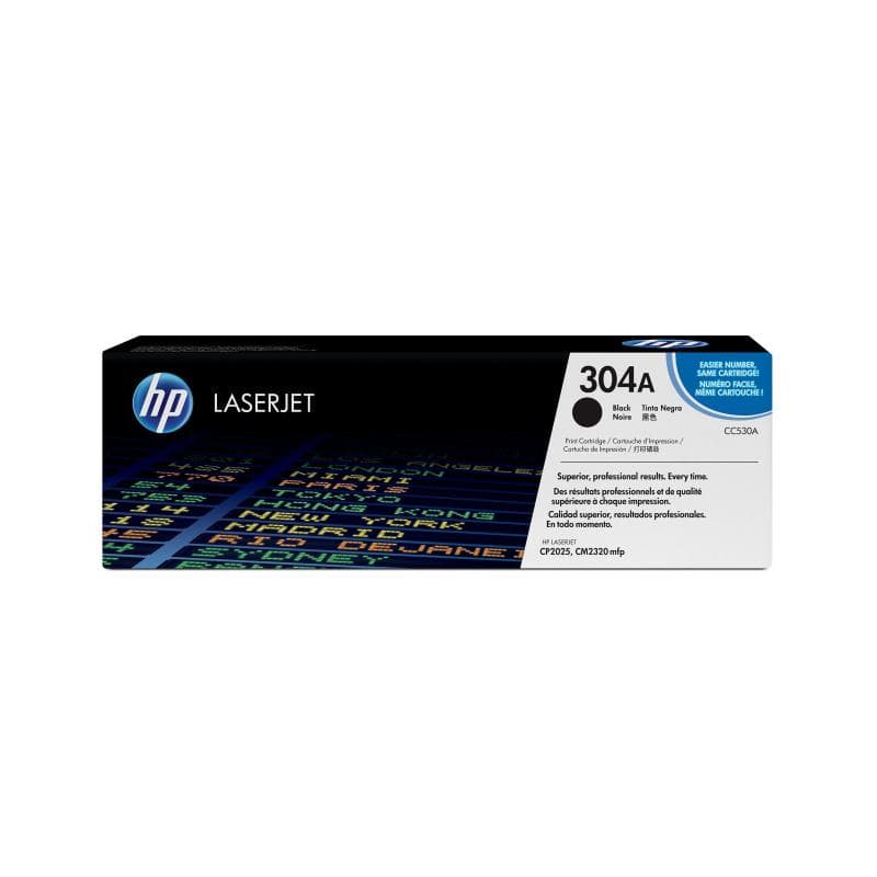 HP 304A Schwarz LaserJet Tonerpatrone (CC530A)