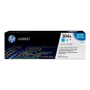 HP 304A Cyan LaserJet Tonerpatrone (CC531A)