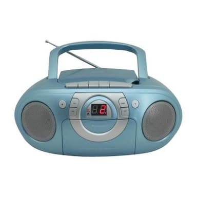 WÖRLEIN Soundmaster SCD5100BL bl Radio mit CD UKW,Kassette,AUX,Batt/Netz