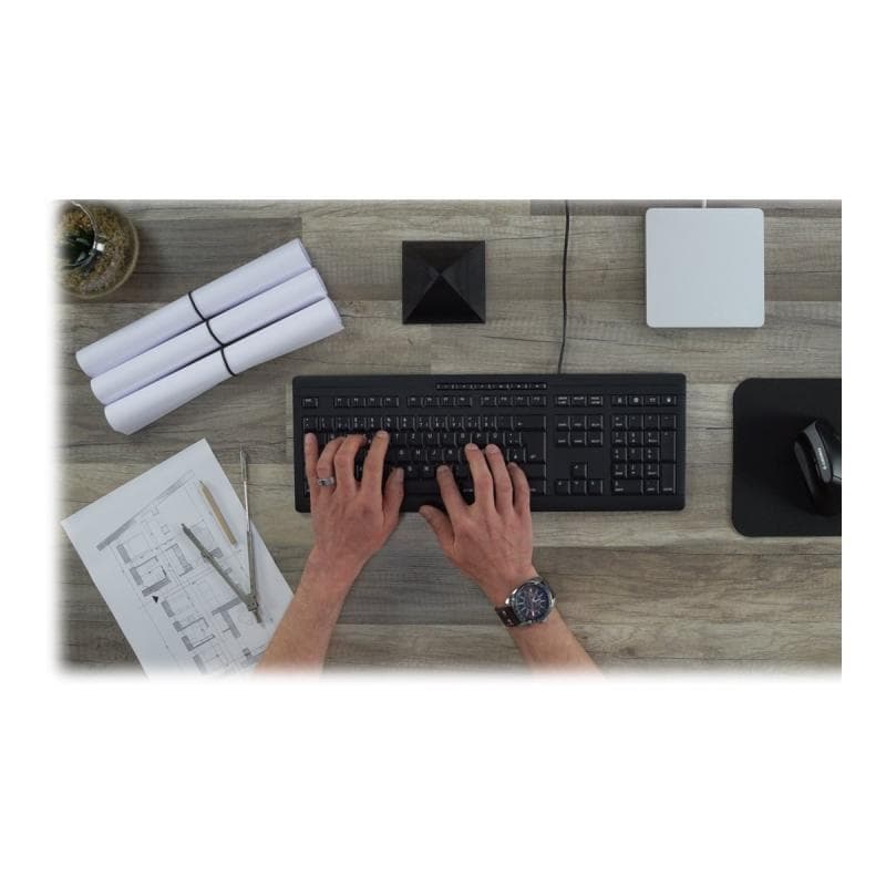 CHERRY TAS STREAM KEYBOARD schwarz  deutsches Layout