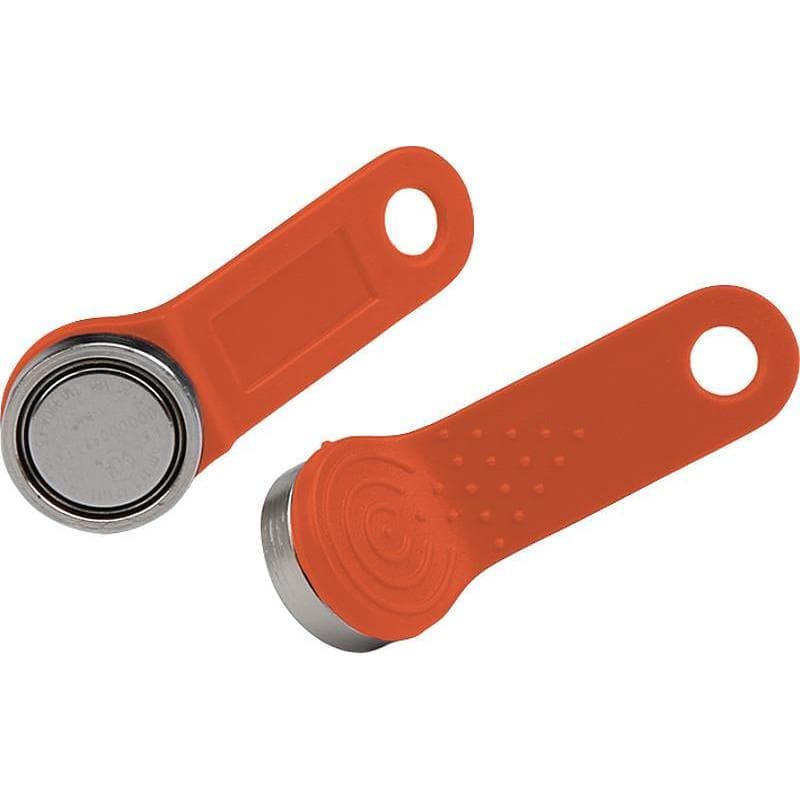 OLYMPIA Kassenzubehör Schlüssel für Dallas Schloss, orange