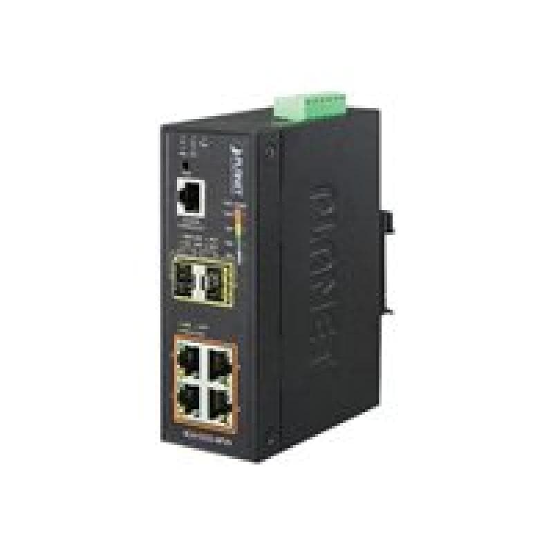 PLANET TECHNOLOGY Planet IGS-5225-4P2S L2+ Industrial 4-Port GB 802.3at PoE +