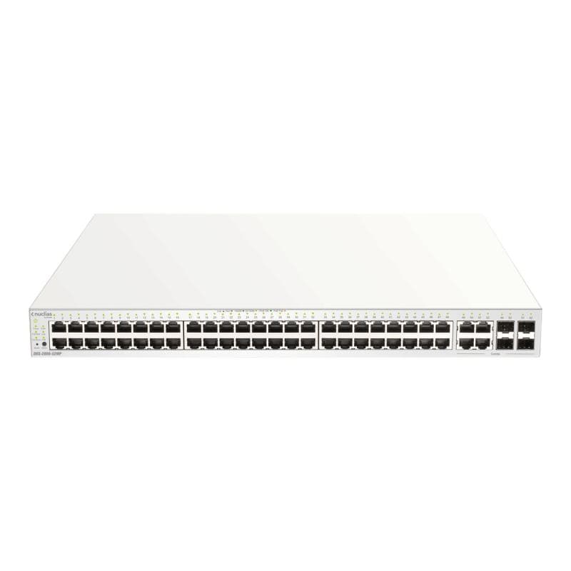 D-LINK Nuclias Cloud Managed 52-Port Layer2 PoE+ Gigabit Switch