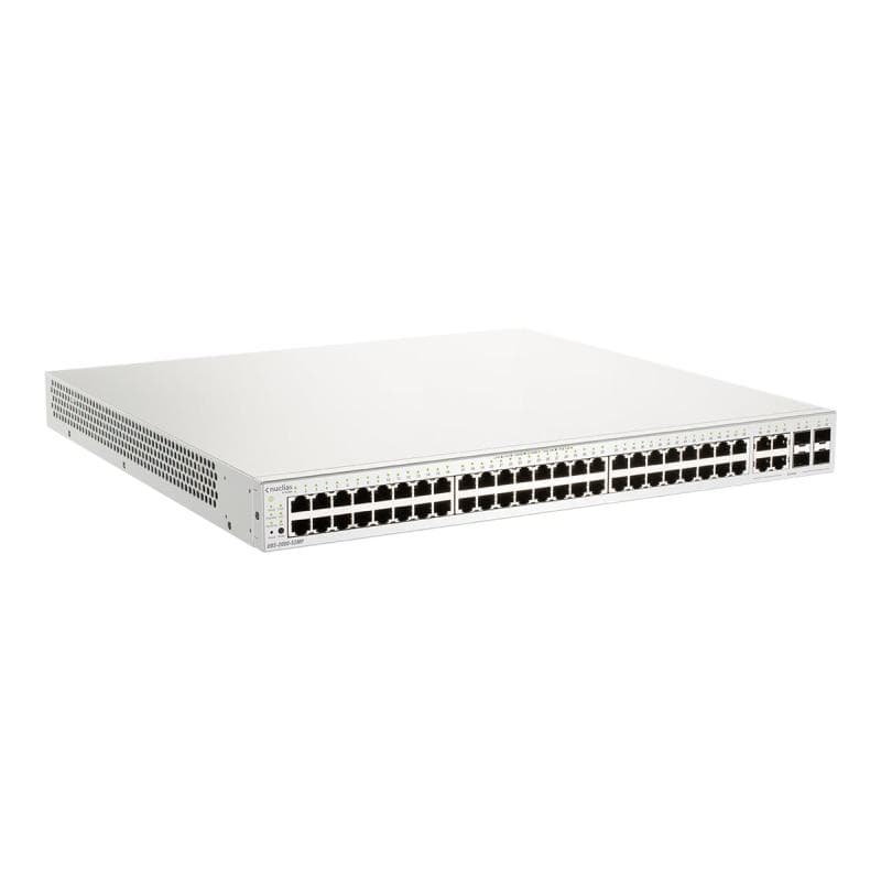 D-LINK Nuclias Cloud Managed 52-Port Layer2 PoE+ Gigabit Switch