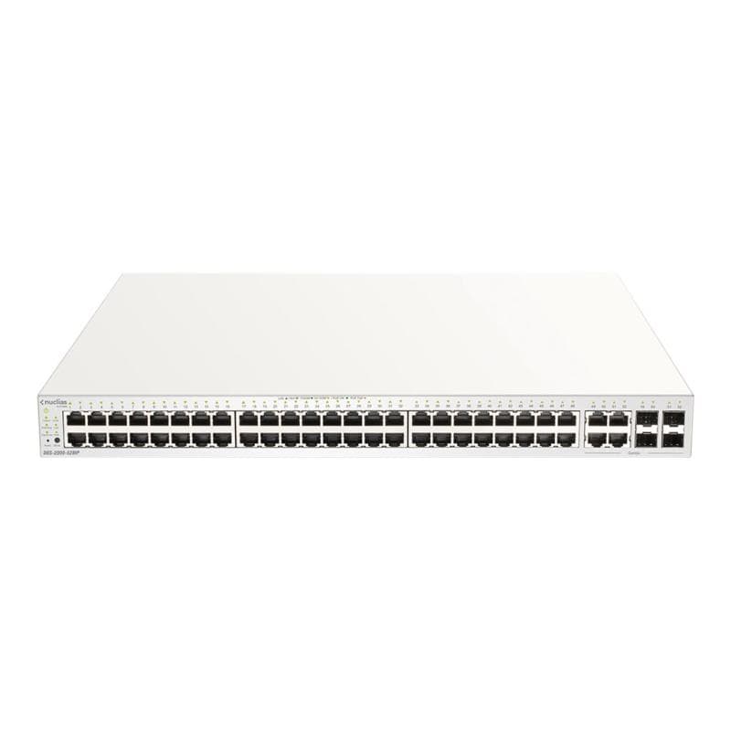 D-LINK Nuclias Cloud Managed 52-Port Layer2 PoE+ Gigabit Switch