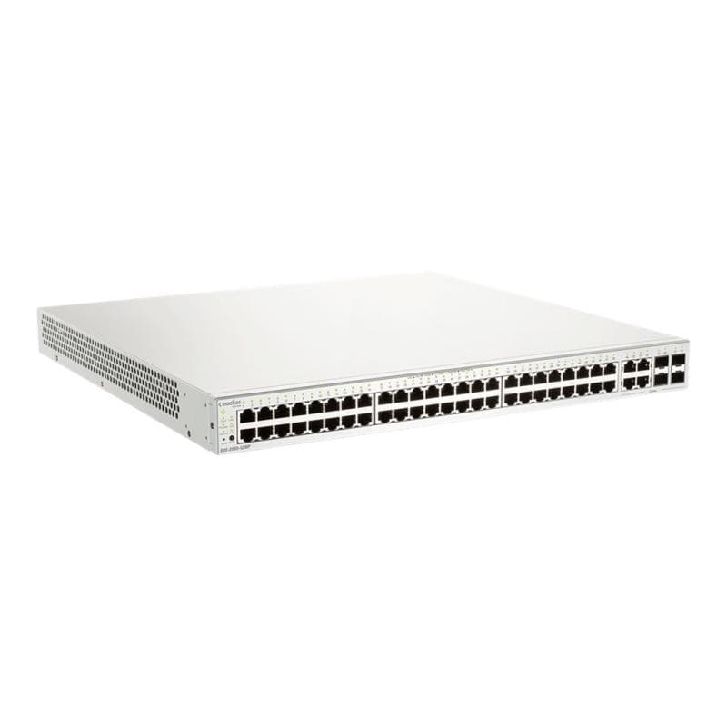 D-LINK Nuclias Cloud Managed 52-Port Layer2 PoE+ Gigabit Switch