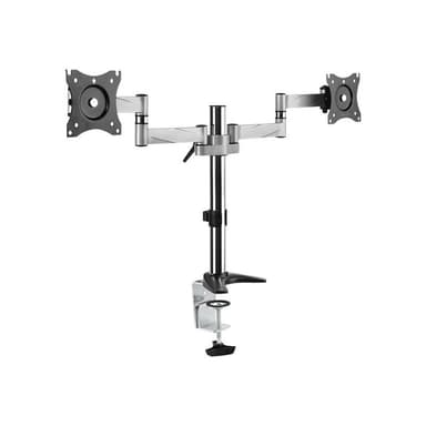 LOGILINK Dual Monitorhalterung 13″-27″ 8kg Tragkraft