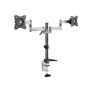 LOGILINK Dual Monitorhalterung 13″-27″ 8kg Tragkraft