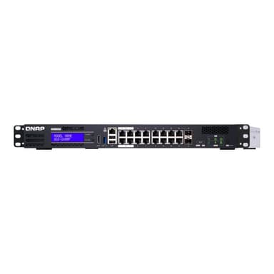 QNAP QGD-1600P-4G QGD-1600P 16x 1GbE PoE Ports mit 2x RJ45 und SFP+ combo ports