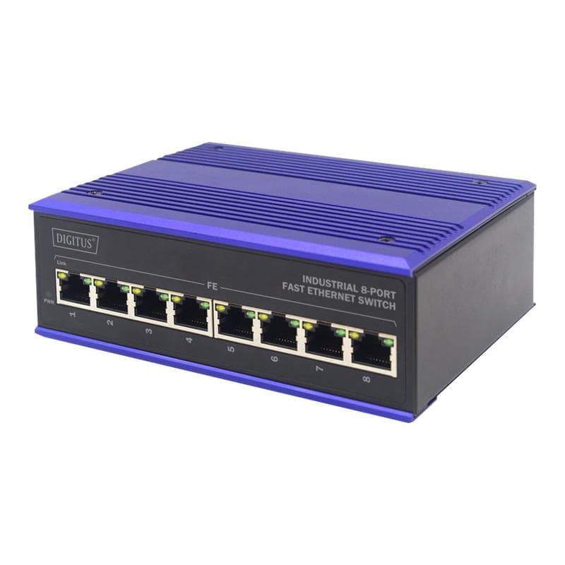 DIGITUS 8-Port Fast Ethernet Switch