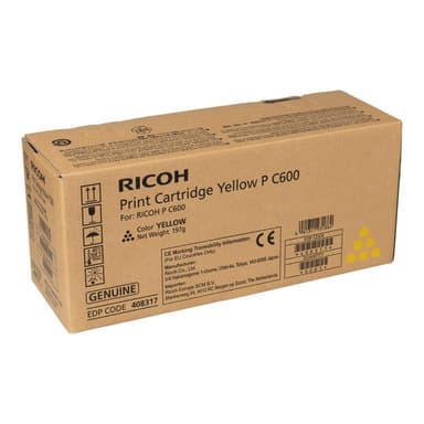 RICOH P C600 PRINT CARTRIDGE YELLOW