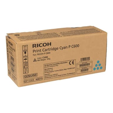 RICOH P C600 PRINT CARTRIDGE CYAN