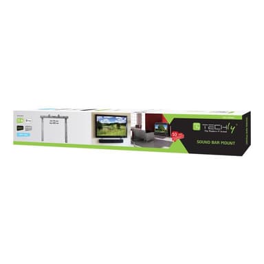 TECHLY Universal Soundbar Halterung für TV, schwarz