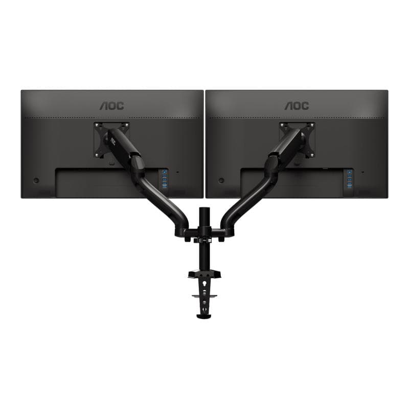 AOC AS110D0 Monitor arm Dual up to max. 68,58cm 27Zoll 520mm 100mm double