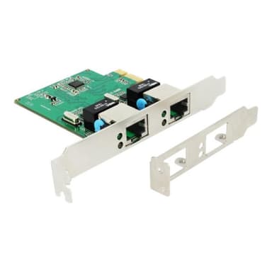 DELOCK PCI Express Karte > 2 x Gigabit LAN
