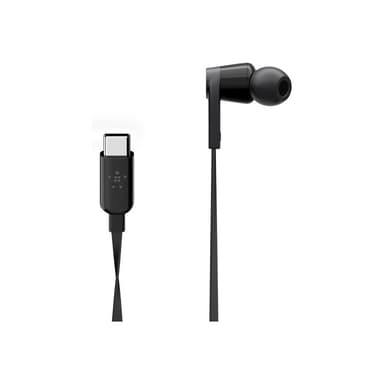 BELKIN Rockstar In-Ear Kopfhörer USB-C Connector sw. G3H0002btBLK