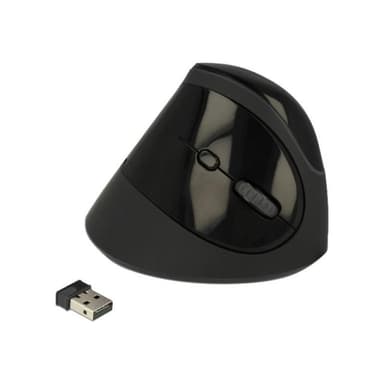 DELOCK Ergonomische USB Maus vertikal - kabellos