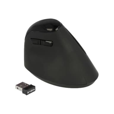 DELOCK Ergonomische USB Maus vertikal - kabellos
