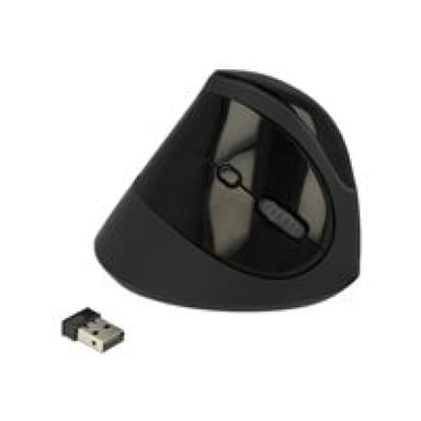 DELOCK Ergonomische USB Maus vertikal - kabellos
