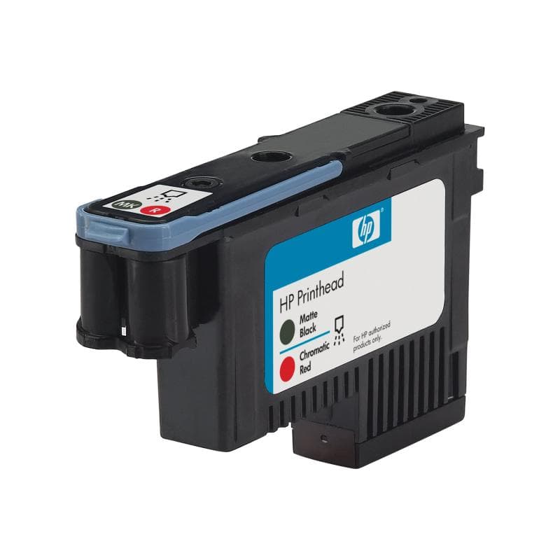 HP 73 mattschwarz, Chromatic Red Druckkopf