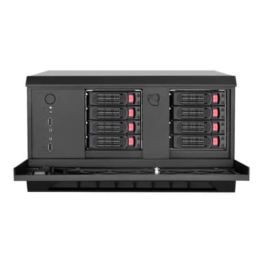 SILVERSTONE SST-CS381 Mini-ITX Storage, schwarz