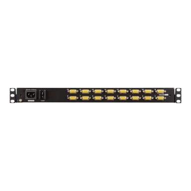 ATEN 16P Short Depth Single Rail LCD KVM Switch